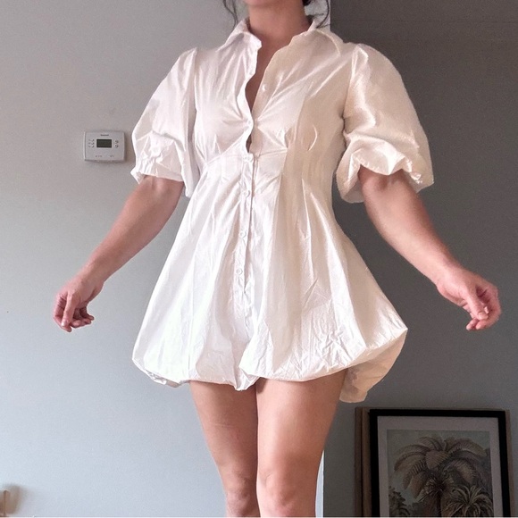 Mable Bubble Mini Dress - Picture 2 of 9